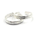 925 Sterling Silver Multicolor Toe-rings - Design