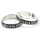 925 Sterling Silver Multicolor Toe-rings - Design