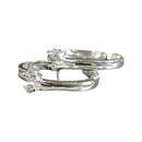 925 Sterling Silver CZ Toe-rings - Design 10