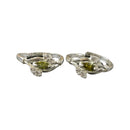 925 Sterling Silver CZ Toe-rings - Design