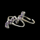 925 Sterling Silver CZ Toe-rings - Design