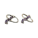 925 Sterling Silver CZ Toe-rings - Design