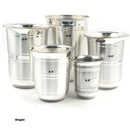 999 Pure Silver 9.0 Inch Hallmarked Light Weight Western Plate Youth Dinner Set - Set