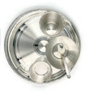 999 Pure Silver 10.0 Inch Hallmarked Light Weight Western Plate Dinner Set - Set