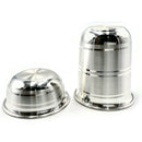 999 Pure Silver Hallmarked Anna Prasanam 75ml Glass & 70ml Bowl Set - 2.5-inch Set