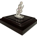 999 Pure Silver Lord Vishnu (Satya Narayan) – 2.5-Inch-Tall Statue / Murti (Figurine