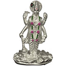 999 Pure Silver Lord Vishnu (Satya Narayan) – 2.5-Inch-Tall Statue / Murti (Figurine