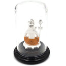 999 Pure Silver Lord Shiva Idol - 2.0-inch Tall Statue / Murti (Figurine