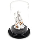 999 Pure Silver Lord Shiva Idol - 2.0-inch Tall Statue / Murti (Figurine