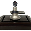 999 Pure Silver Shiva Lingam idol - 2.0-inch Tall Statue / Murti (Figurine