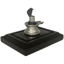 999 Pure Silver Shiva Lingam idol - 2.0-inch Tall Statue / Murti (Figurine