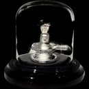 999 Pure Silver Shiva Lingam idol - 2.0-inch Tall Statue / Murti (Figurine