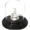 999 Pure Silver Shiva Lingam idol - 2.0-inch Tall Statue / Murti (Figurine