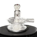 999 Pure Silver Shiva Lingam idol - 2.0-inch Tall Statue / Murti (Figurine