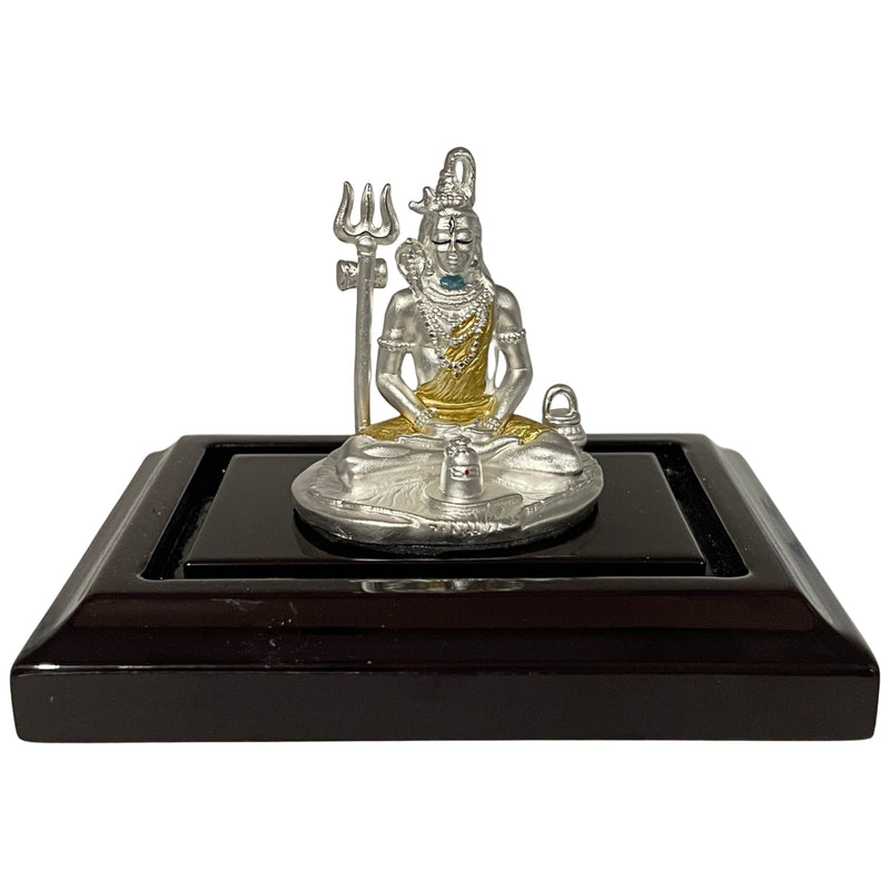 999 Pure Silver Lord Shiv idol / Statue / Murti (Figurine