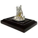 999 Pure Silver Lord Shiv idol - 2.0-inch Tall Statue / Murti(Figurine