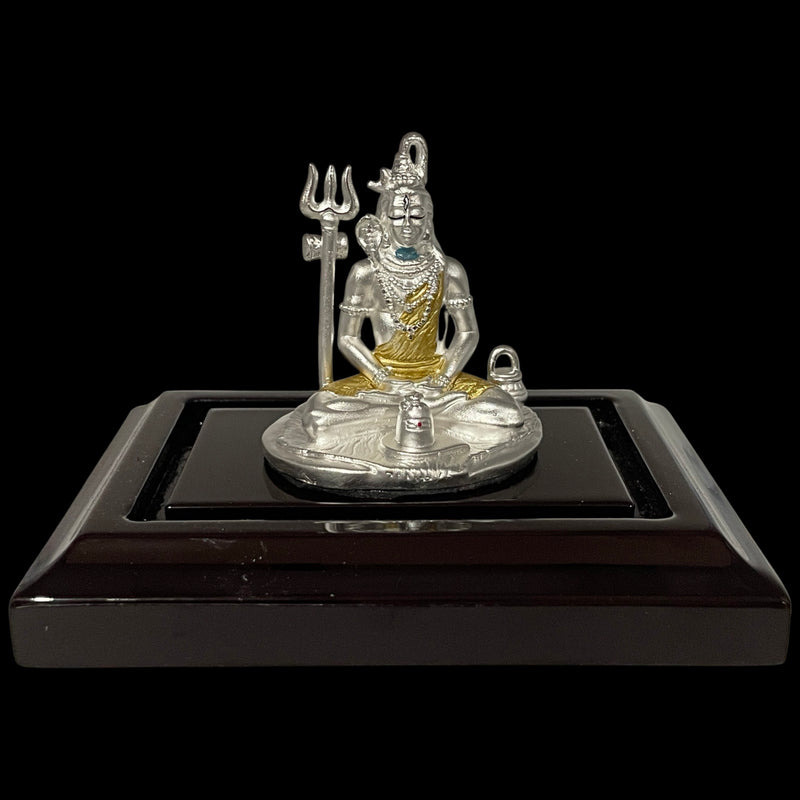 999 Pure Silver Lord Shiv idol / Statue / Murti (Figurine