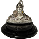 999 Pure Silver Lord Shiva Idol - 1.5-inch Tall Statue / Murti (Figurine