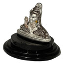999 Pure Silver Lord Shiva Idol - 1.5-inch Tall Statue / Murti (Figurine