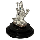 999 Pure Silver Lord Shiva Idol - 2.0-inch Tall Statue / Murti (Figurine