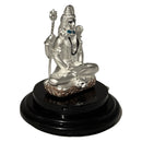999 Pure Silver Lord Shiva Idol - 2.0-inch Tall Statue / Murti (Figurine