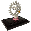 999 Pure Silver Nataraja / Dancing Lord Shiv BIG idol  - 6.0-inch Tall Statue / Murti (Figurine