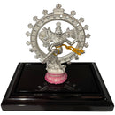 999 Pure Silver Nataraja / Dancing Lord Shiv BIG idol  - 6.0-inch Tall Statue / Murti (Figurine
