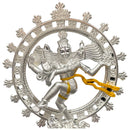 999 Pure Silver Nataraja / Dancing Lord Shiv BIG idol  - 6.0-inch Tall Statue / Murti (Figurine