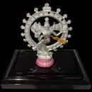 999 Pure Silver Nataraja / Dancing Lord Shiv BIG idol  - 6.0-inch Tall Statue / Murti (Figurine
