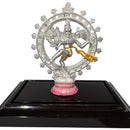 999 Pure Silver Nataraja / Dancing Lord Shiv BIG idol  - 6.0-inch Tall Statue / Murti (Figurine